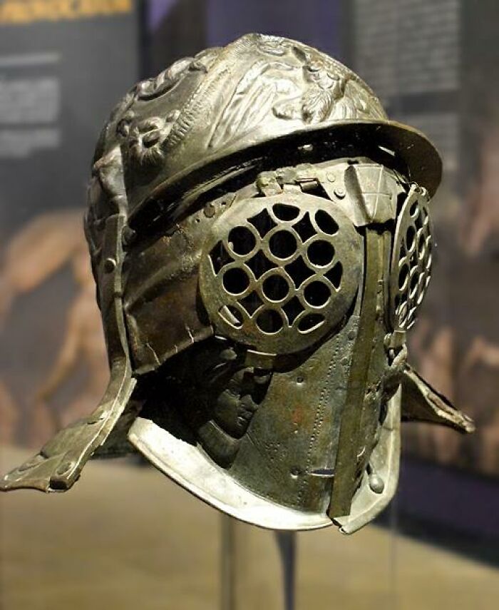Gladiator Helmet In Remarkable Condition From Pompeii, Fernbank Museum Of Natural History