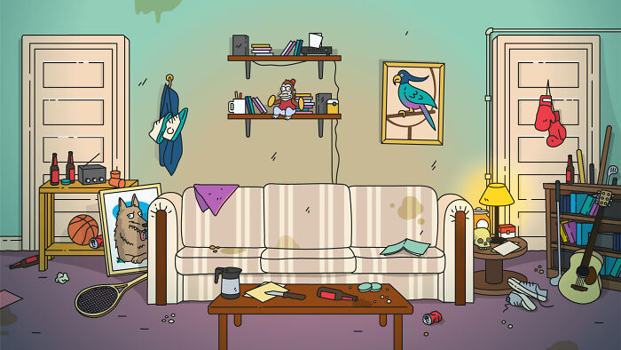 From Friends To Addams Family: 7 TV Living Rooms Reimagined In The Iconic Simpsons Style From Friends To Addams Family: 7 TV Living Rooms Reimagined In The Iconic Simpsons Style