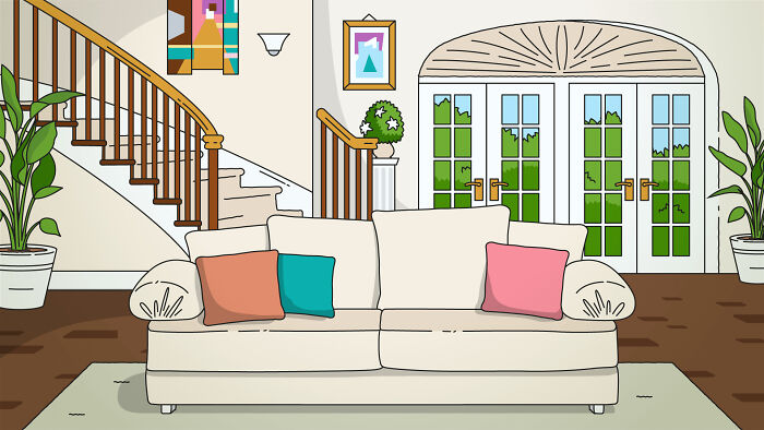 From Friends To Addams Family: 7 TV Living Rooms Reimagined In The Iconic Simpsons Style From Friends To Addams Family: 7 TV Living Rooms Reimagined In The Iconic Simpsons Style