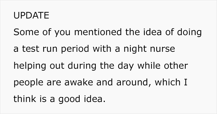 Man asks if she's crazy for refusing to get up in the middle of the night to take care of her baby, the internet is with her