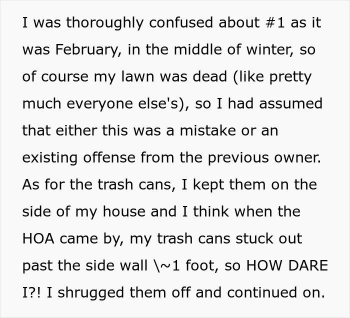 People Are Applauding This Homeowner For Executing The Perfect Plan Against Local HOA After Getting Fined $200 For Ridiculous 'Violations' People Are Applauding This Homeowner For Executing The Perfect Plan Against Local HOA After Getting Fined $200 For Ridiculous 'Violations'