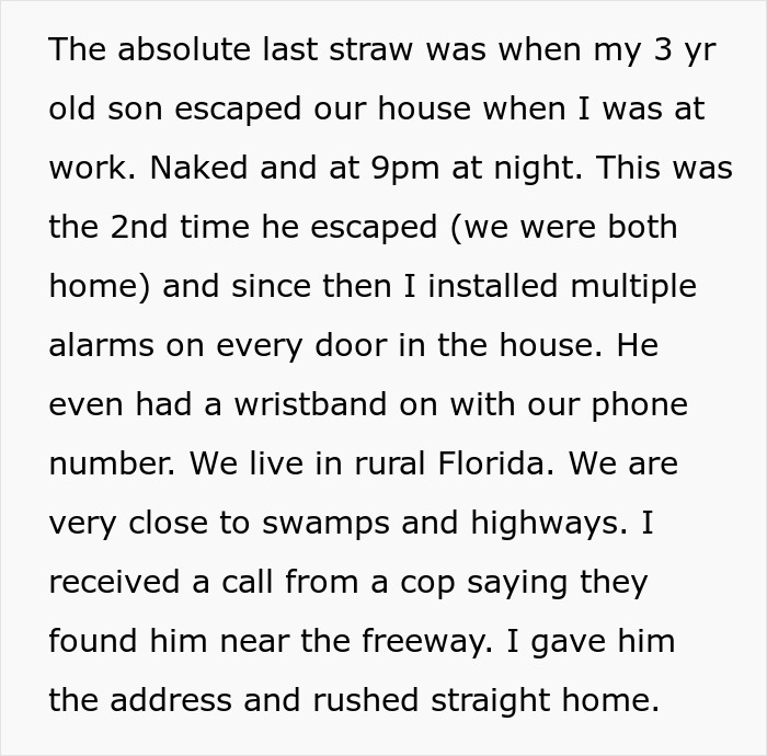 Woman Rushes Home After Learning Police Found Her Toddler By The Highway, Finds Her Husband Gaming In His Room Despite The Alarms Blasting Woman Rushes Home After Learning Police Found Her Toddler By The Highway, Finds Her Husband Gaming In His Room Despite The Alarms Blasting