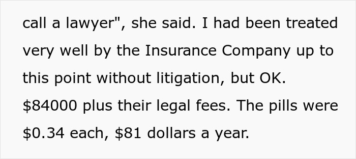 Man Maliciously Complies After Being Told “Call A Lawyer”, Wins $80 Thousand Over Insurance Claim Man Maliciously Complies After Being Told “Call A Lawyer”, Wins $80 Thousand Over Insurance Claim