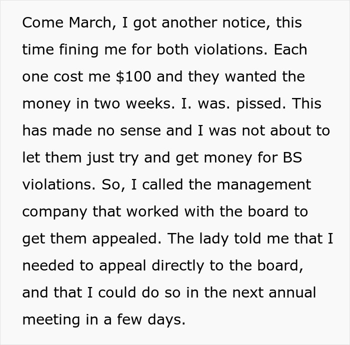 People Are Applauding This Homeowner For Executing The Perfect Plan Against Local HOA After Getting Fined $200 For Ridiculous 'Violations' People Are Applauding This Homeowner For Executing The Perfect Plan Against Local HOA After Getting Fined $200 For Ridiculous 'Violations'
