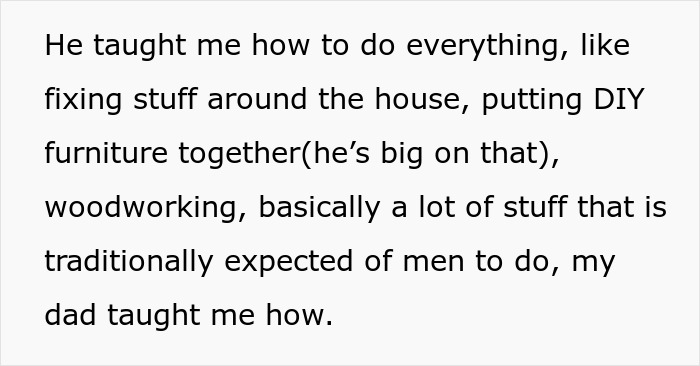 Wife Builds And Sets Up Furniture All By Herself, Husband Has A Problem With Her Taking Credit For It Wife Builds And Sets Up Furniture All By Herself, Husband Has A Problem With Her Taking Credit For It