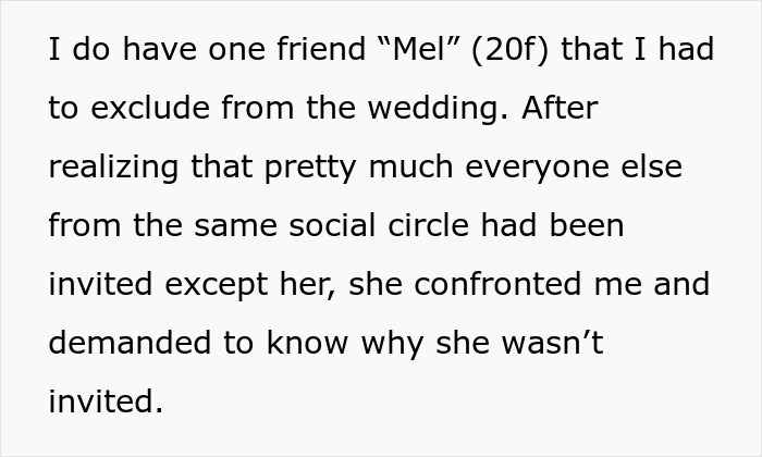 Bride Asks If She's A Jerk To Exclude Her Friend Who's 2 Years Younger From Her "Childfree Wedding", Gets A Reality Check Bride Asks If She's A Jerk To Exclude Her Friend Who's 2 Years Younger From Her "Childfree Wedding", Gets A Reality Check