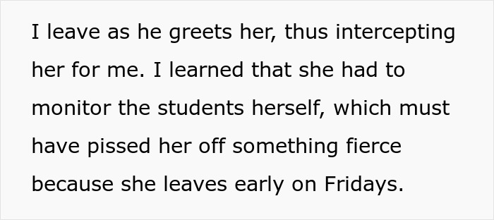 Teacher Leaves Exam Early, Forcing The School Principal To Monitor The Students Herself After Mass Malicious Compliance Ensues