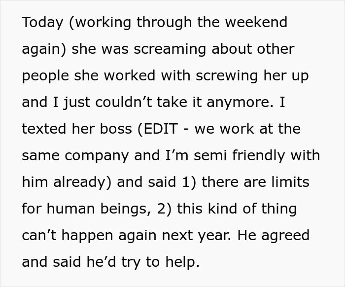 Wife Keeps Working 10-14 Hours Days Even On Weekends And Holidays, Her Husband Contacts Her Boss Without Telling Her