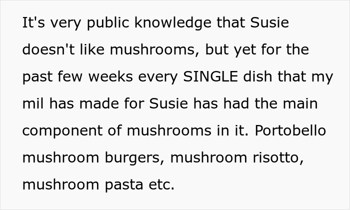 Woman Kicks MIL Out After Discovering She Starved Her Kid As She Kept Making Dinners Containing The One Thing She Hates The Most Woman Kicks MIL Out After Discovering She Starved Her Kid As She Kept Making Dinners Containing The One Thing She Hates The Most