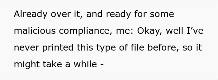"A Monkey Could Do Your Job": Karen Manager Orders Employee To Print A Video File, Gets Fired "A Monkey Could Do Your Job": Karen Manager Orders Employee To Print A Video File, Gets Fired