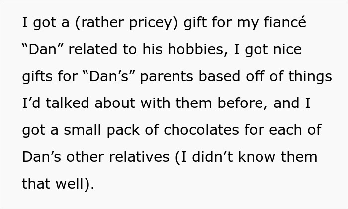 Person Goes To Celebrate Christmas With Fiancé's Family For The First Time, Loses It After Getting 18 Pieces Of Coal As Gifts Person Goes To Celebrate Christmas With Fiancé's Family For The First Time, Loses It After Getting 18 Pieces Of Coal As Gifts