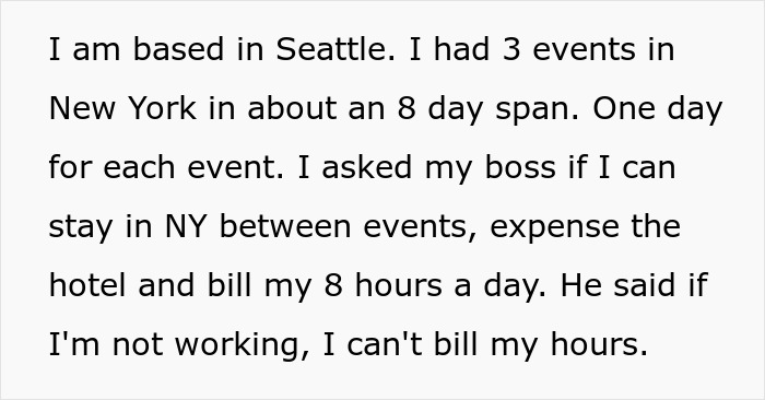 Boss Refuses To Book A Hotel For Employee’s Business Trips, Regrets It When He Sees The Traveling Costs Boss Refuses To Book A Hotel For Employee’s Business Trips, Regrets It When He Sees The Traveling Costs