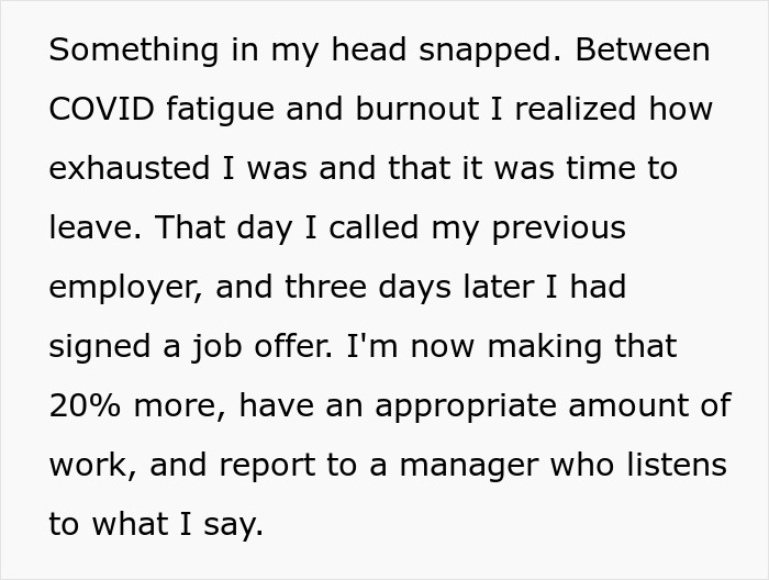 Burned-Out Employee Asks For A Pay Raise, Is Told To ‘Go Get Another Offer’ And He Maliciously Complies Burned-Out Employee Asks For A Pay Raise, Is Told To ‘Go Get Another Offer’ And He Maliciously Complies