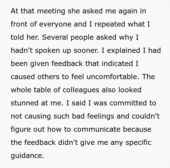 Employee Has No Clue What They Did To Make Others See Them As “Contemptuous”, Boss Insists On It Without Explanation, So They Go Silent And Losses Ensue Employee Has No Clue What They Did To Make Others See Them As “Contemptuous”, Boss Insists On It Without Explanation, So They Go Silent And Losses Ensue