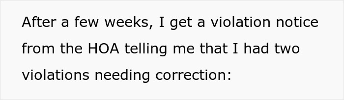 People Are Applauding This Homeowner For Executing The Perfect Plan Against Local HOA After Getting Fined $200 For Ridiculous 'Violations' People Are Applauding This Homeowner For Executing The Perfect Plan Against Local HOA After Getting Fined $200 For Ridiculous 'Violations'