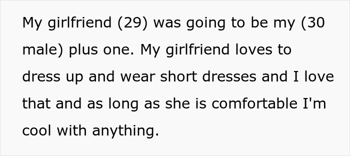 Guy Leaves For Boss's Wedding Alone After Seeing How Girlfriend Looks, Her Friends Call Him Cruel And Sexist, But The Internet Backs Him Up Guy Leaves For Boss's Wedding Alone After Seeing How Girlfriend Looks, Her Friends Call Him Cruel And Sexist, But The Internet Backs Him Up