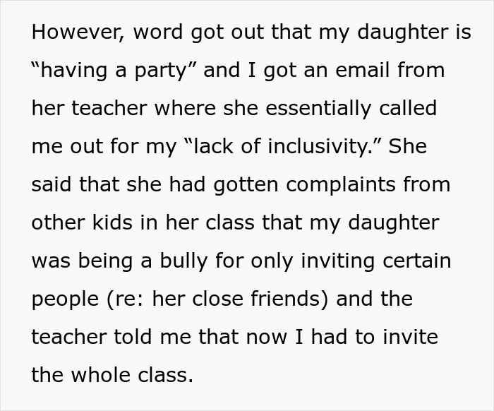 "Lack Of Inclusivity": Mom Is Confused After She Gets Spammed With Angry Emails For "Excluding" Kids From Her Daughter's Birthday "Lack Of Inclusivity": Mom Is Confused After She Gets Spammed With Angry Emails For "Excluding" Kids From Her Daughter's Birthday