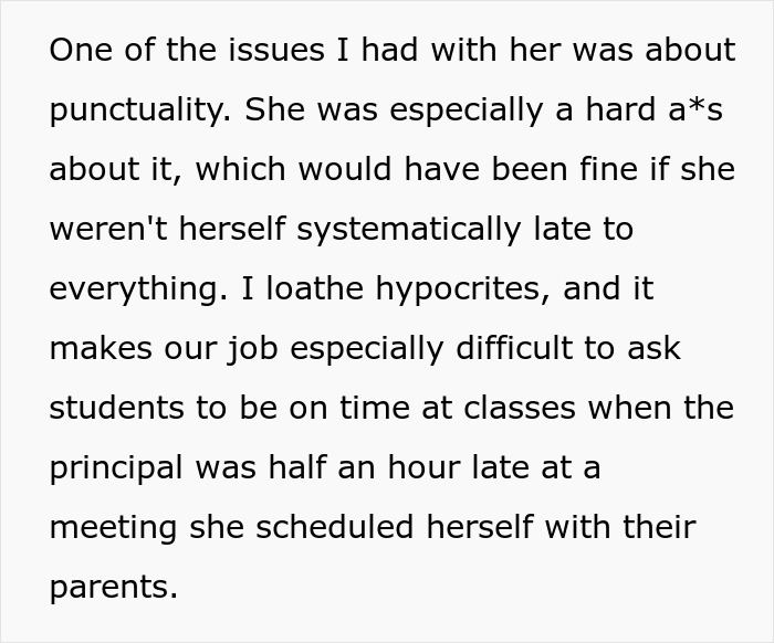 Teacher Leaves Exam Early, Forcing The School Principal To Monitor The Students Herself After Mass Malicious Compliance Ensues