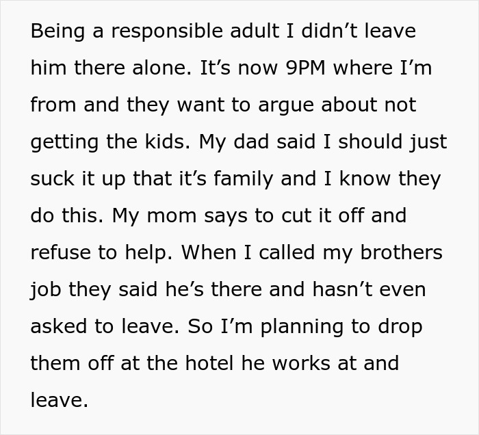 "40 Calls, No One Is Answering": Tired Of Being A Free Babysitter, Guy Drops Nephews At A Bar Where SIL Is, Accidentally Uncovers She's Cheating "40 Calls, No One Is Answering": Tired Of Being A Free Babysitter, Guy Drops Nephews At A Bar Where SIL Is, Accidentally Uncovers She's Cheating