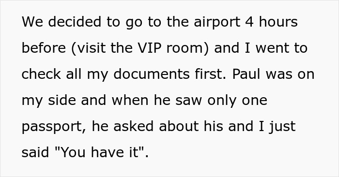 Man Forgets His Passport And Misses His New Year's Trip, His Partner Decides To Board The Plane Anyway