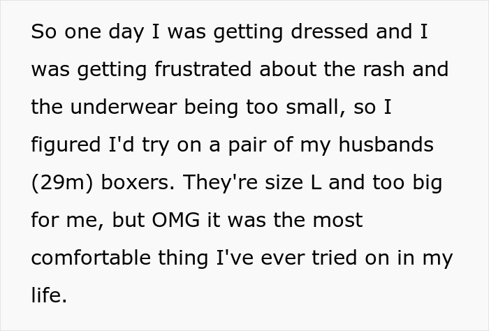 Husband Flips Out At Pregnant Wife For Borrowing His Underwear, Wife Left Confused About What's The Real Reason Husband Flips Out At Pregnant Wife For Borrowing His Underwear, Wife Left Confused About What's The Real Reason