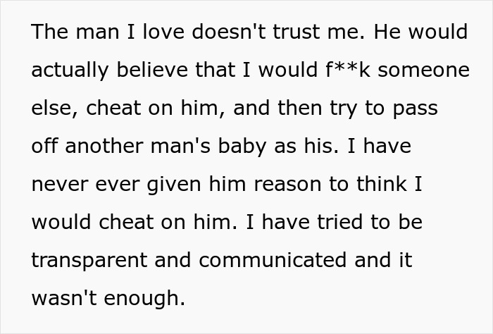 New Mom Left Heartbroken After Boyfriend Asks For A Paternity Test, Decides To Leave Him Immediately After The Test Shows He's The Father New Mom Left Heartbroken After Boyfriend Asks For A Paternity Test, Decides To Leave Him Immediately After The Test Shows He's The Father