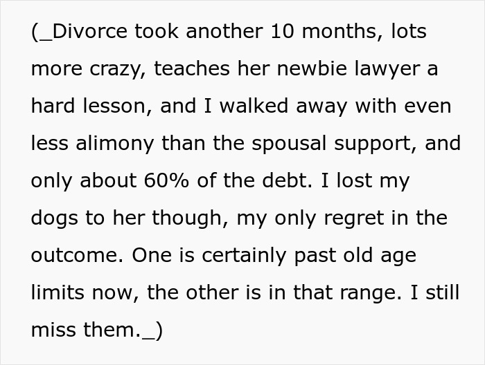 After 17 Years, Husband Decides To File For Divorce, Leaving Wife More Things Than Himself, But Wife Gets Too Greedy And It Bites Her On The Rear
