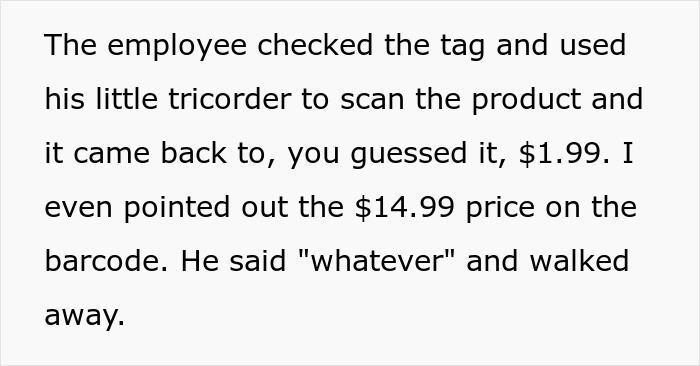 Customer Goes Out Of Their Way To Show Staff Their Grill Thermometers Are Wrongly Priced, They Don’t Care, Customer Ends Up Making $650 Customer Goes Out Of Their Way To Show Staff Their Grill Thermometers Are Wrongly Priced, They Don’t Care, Customer Ends Up Making $650