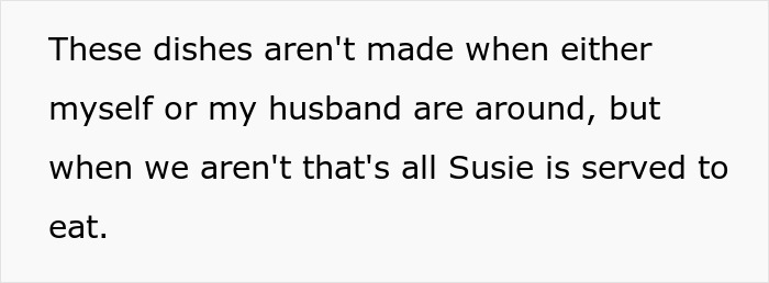 Woman Kicks MIL Out After Discovering She Starved Her Kid As She Kept Making Dinners Containing The One Thing She Hates The Most Woman Kicks MIL Out After Discovering She Starved Her Kid As She Kept Making Dinners Containing The One Thing She Hates The Most