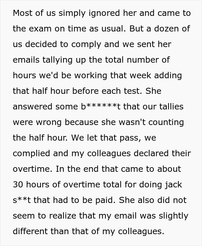 Teacher Leaves Exam Early, Forcing The School Principal To Monitor The Students Herself After Mass Malicious Compliance Ensues