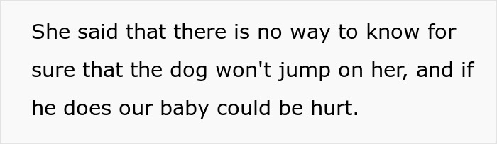 Wife Says Husband Is Prioritizing The Dog Over Her Pregnancy After He Refuses To Get Rid Of It And Break His Son's Heart Wife Says Husband Is Prioritizing The Dog Over Her Pregnancy After He Refuses To Get Rid Of It And Break His Son's Heart