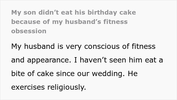 "I Don't Want To Disappoint Dad": Woman Finds Out Why Her Son Didn't Eat Cake At His Birthday, Says It's A Wake-Up Call