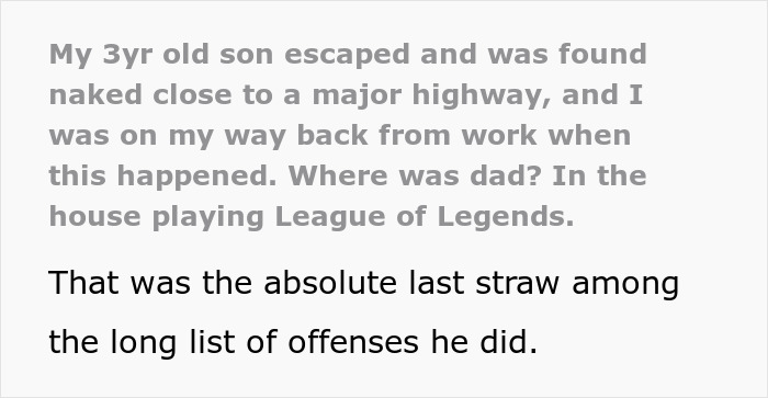 Woman Rushes Home After Learning Police Found Her Toddler By The Highway, Finds Her Husband Gaming In His Room Despite The Alarms Blasting Woman Rushes Home After Learning Police Found Her Toddler By The Highway, Finds Her Husband Gaming In His Room Despite The Alarms Blasting