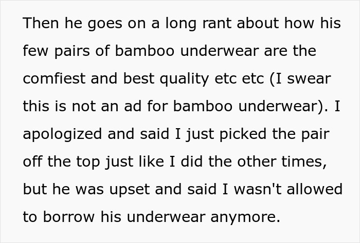 Husband Flips Out At Pregnant Wife For Borrowing His Underwear, Wife Left Confused About What's The Real Reason Husband Flips Out At Pregnant Wife For Borrowing His Underwear, Wife Left Confused About What's The Real Reason
