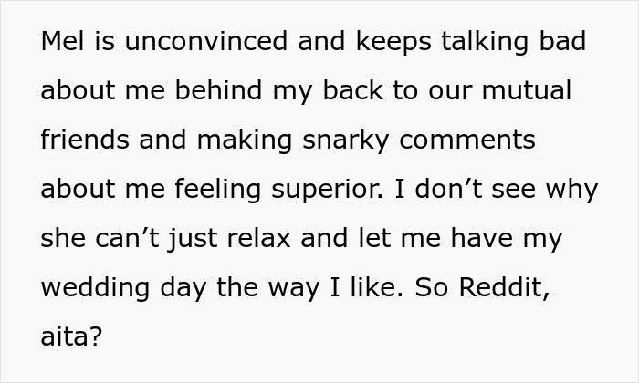 Bride Asks If She's A Jerk To Exclude Her Friend Who's 2 Years Younger From Her "Childfree Wedding", Gets A Reality Check Bride Asks If She's A Jerk To Exclude Her Friend Who's 2 Years Younger From Her "Childfree Wedding", Gets A Reality Check
