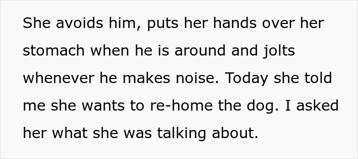 Wife Says Husband Is Prioritizing The Dog Over Her Pregnancy After He Refuses To Get Rid Of It And Break His Son's Heart Wife Says Husband Is Prioritizing The Dog Over Her Pregnancy After He Refuses To Get Rid Of It And Break His Son's Heart