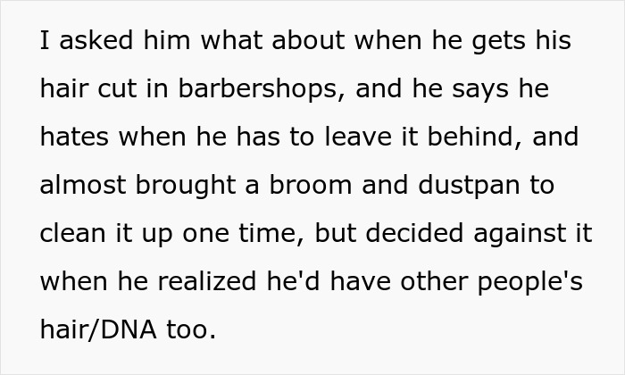 Dad Finds Daughter's Hair In The Trash Instead Of In A Designated Drawer, Gets Upset She's Putting Herself In Danger Dad Finds Daughter's Hair In The Trash Instead Of In A Designated Drawer, Gets Upset She's Putting Herself In Danger