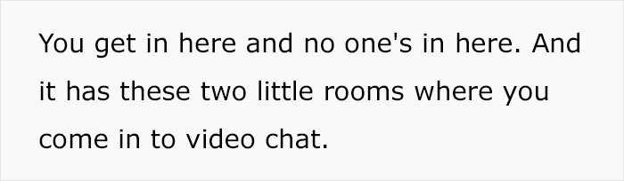 Discussion Online Ensues After Woman Shares How She Was 'Creeped Out' Visiting This Bank With No Staff And A Video Chat Option Discussion Online Ensues After Woman Shares How She Was 'Creeped Out' Visiting This Bank With No Staff And A Video Chat Option