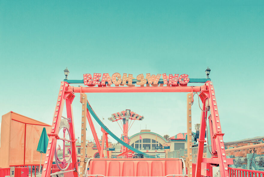 The Oldest Amusement Park In Dreamy Colors