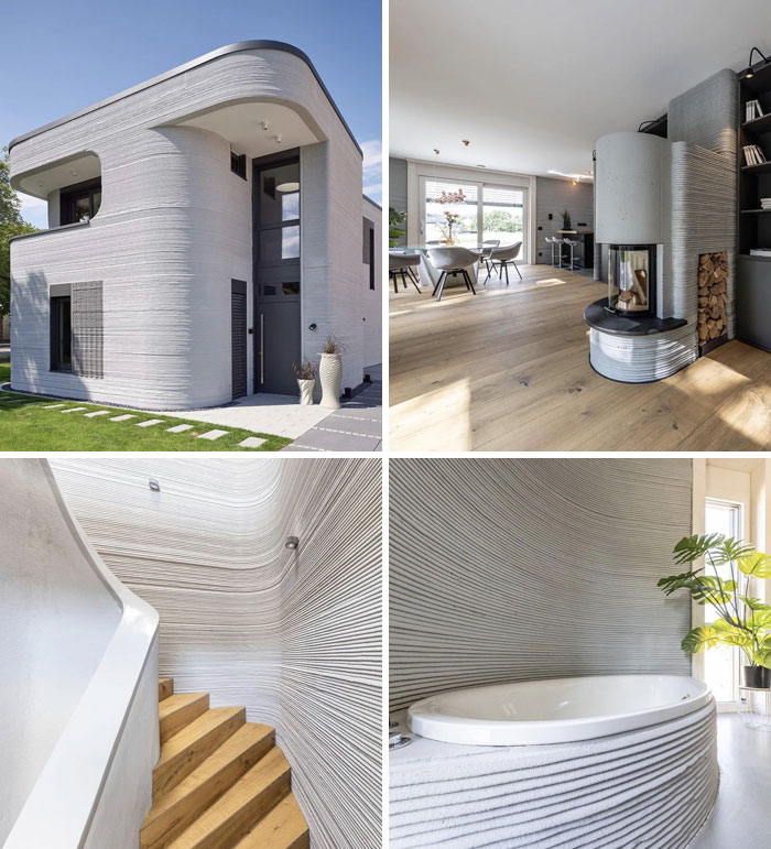Would You Download A Home? A 3D Printed Home In Beckum, Germany