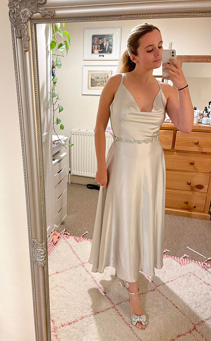 My First Silk Gown I Made For A Gala Dinner Next Week