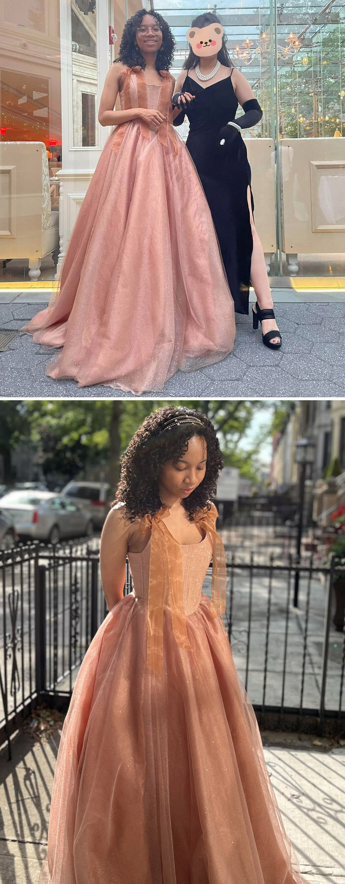 I Made My And My Friend's Prom Dresses
