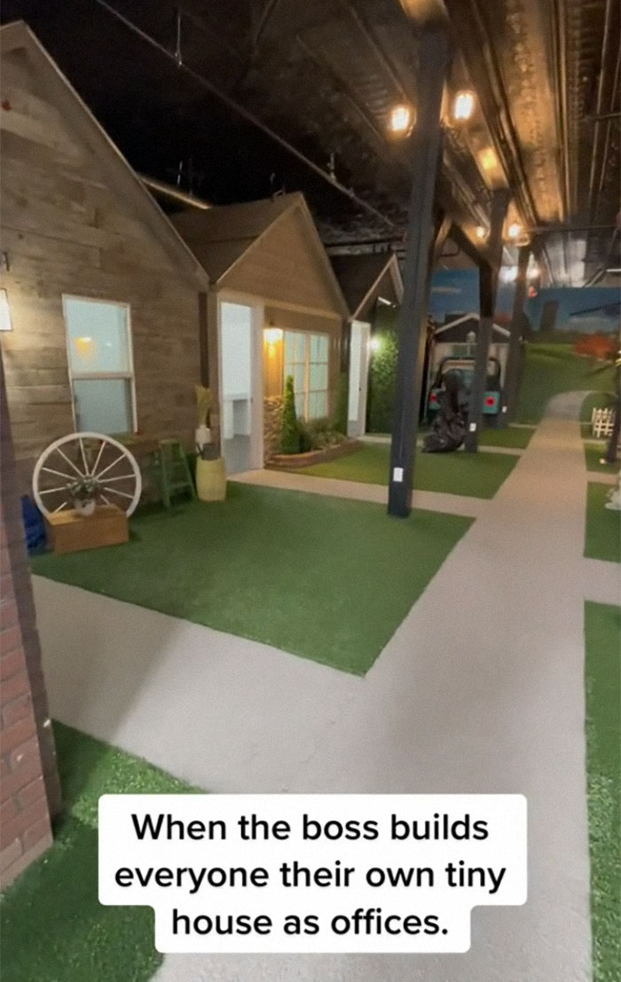 Boss Decided To Change Up The Office By Building Every Single Person A Tiny House Boss Decided To Change Up The Office By Building Every Single Person A Tiny House