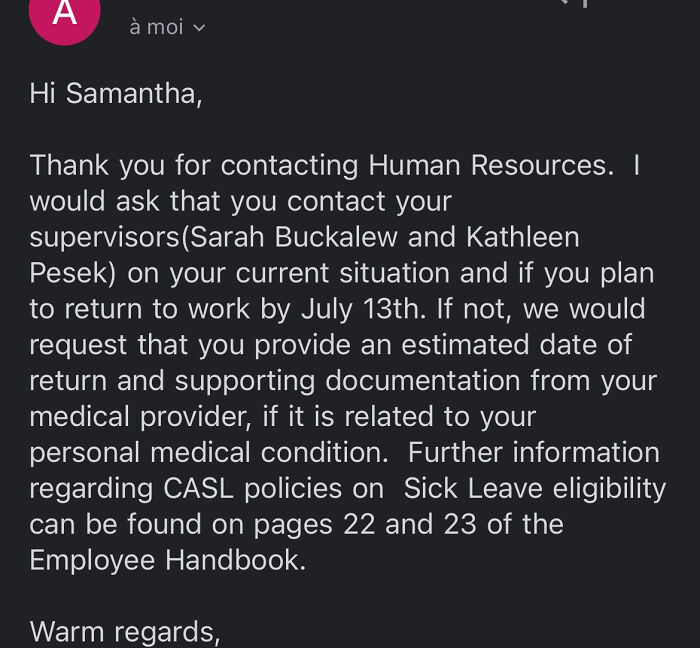 People Online Are Horrified By These Email Screenshots In Which A Story Of A Boss Lying To An Employee That They Were Fired Unfolds People Online Are Horrified By These Email Screenshots In Which A Story Of A Boss Lying To An Employee That They Were Fired Unfolds