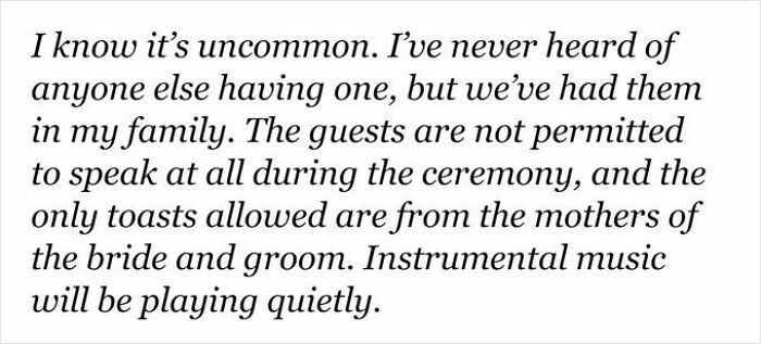 Bride Asks If Her Groom Not Wanting A "Silent Wedding" Is A Red Flag, Gets A Reality Check Online Bride Asks If Her Groom Not Wanting A "Silent Wedding" Is A Red Flag, Gets A Reality Check Online