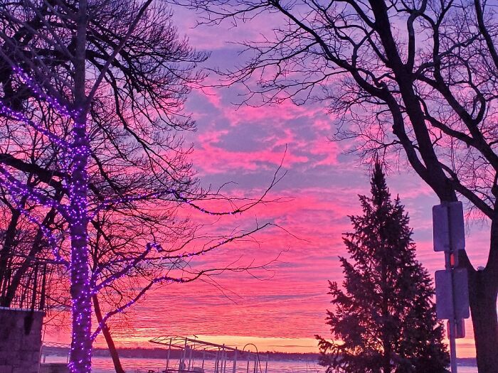 Sunrise Over Lake Monona, Madison, Wi