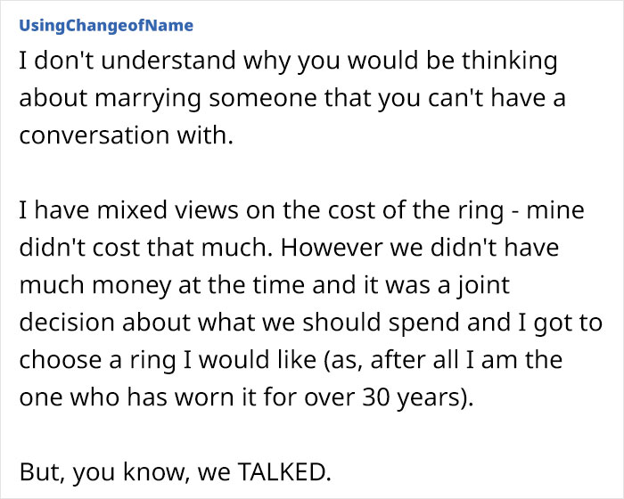 “I Know He Can Afford So Much More”: Woman Checks Her Engagement Ring’s Hallmark And Finds Out That It’s “Cheap”