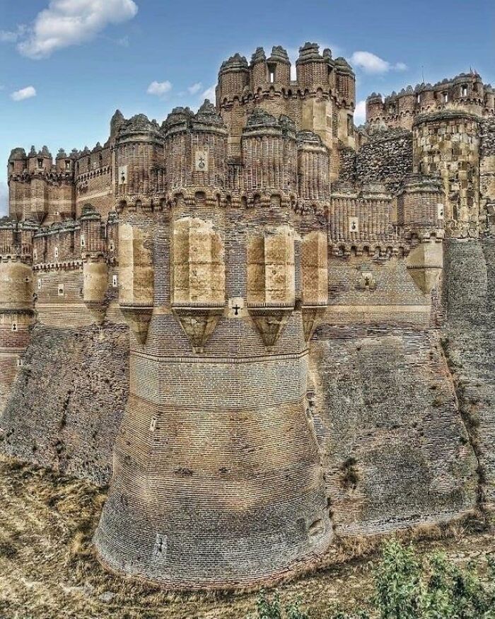 The Castle Of Coca Is A Castle Located In The Coca Municipality, Central Spain