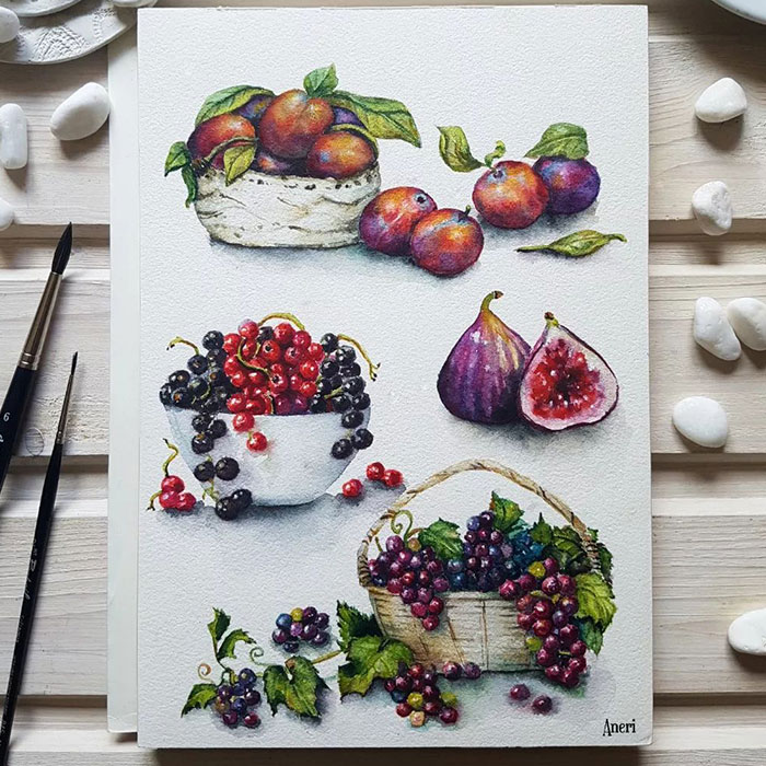 By Exploring Different Art Mediums, This Artist Creates Intricate and Vibrant Paintings (70 Pics)