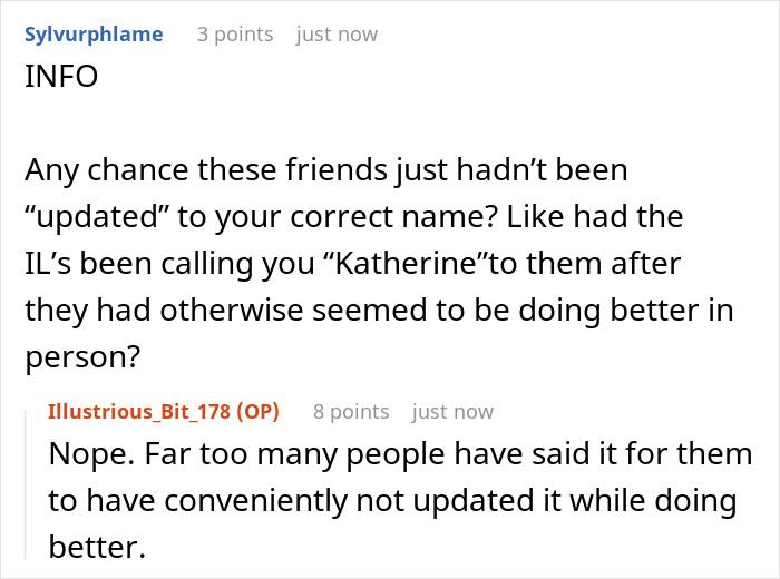 In-Laws Keep Addressing Their DIL By The Wrong Name, Later Get Humbled At A Birthday Celebration In-Laws Keep Addressing Their DIL By The Wrong Name, Later Get Humbled At A Birthday Celebration